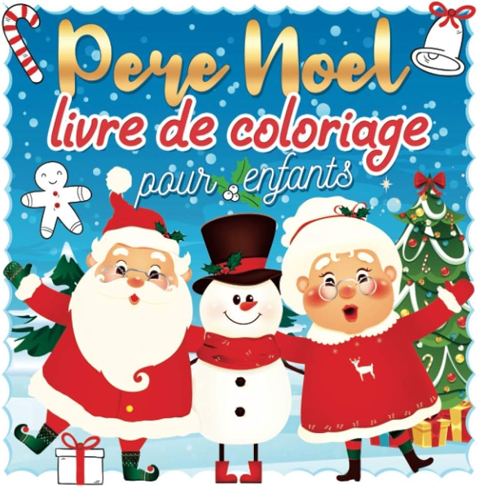 Livre de coloriage de Noël